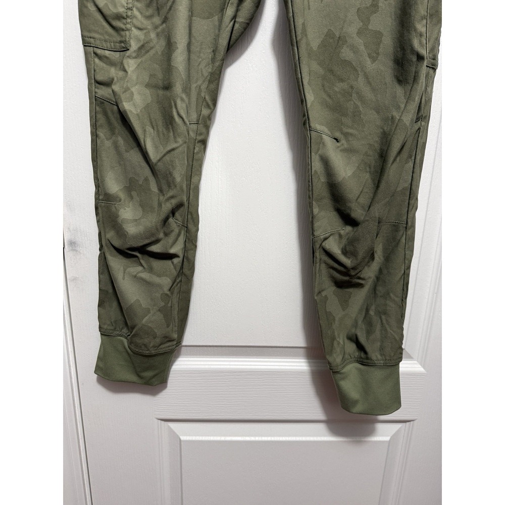 prAna Halle Jogger II Pants Women's 6 Sage Green Camo Outdoor Hiking Travel - Picture 11 of 16